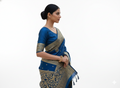 Maheshwari Silk Cotton Saree – Terracotta Tales